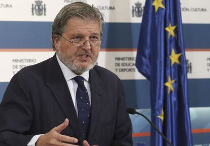 El ministro de Educación Cultura y Deporte, Íñigo Méndez de Vigo, presenta los presupuestos de su departamento para 2016.