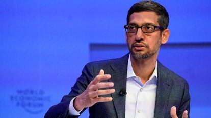 Sundar Pichai, CEO de Alphabet y Google.