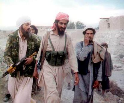 Una imagen de archivo del líder de Al Qaeda, Osama bin Laden