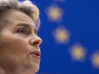 La presidenta de la Comisión Europea (CE), Ursula Von der Leyen.