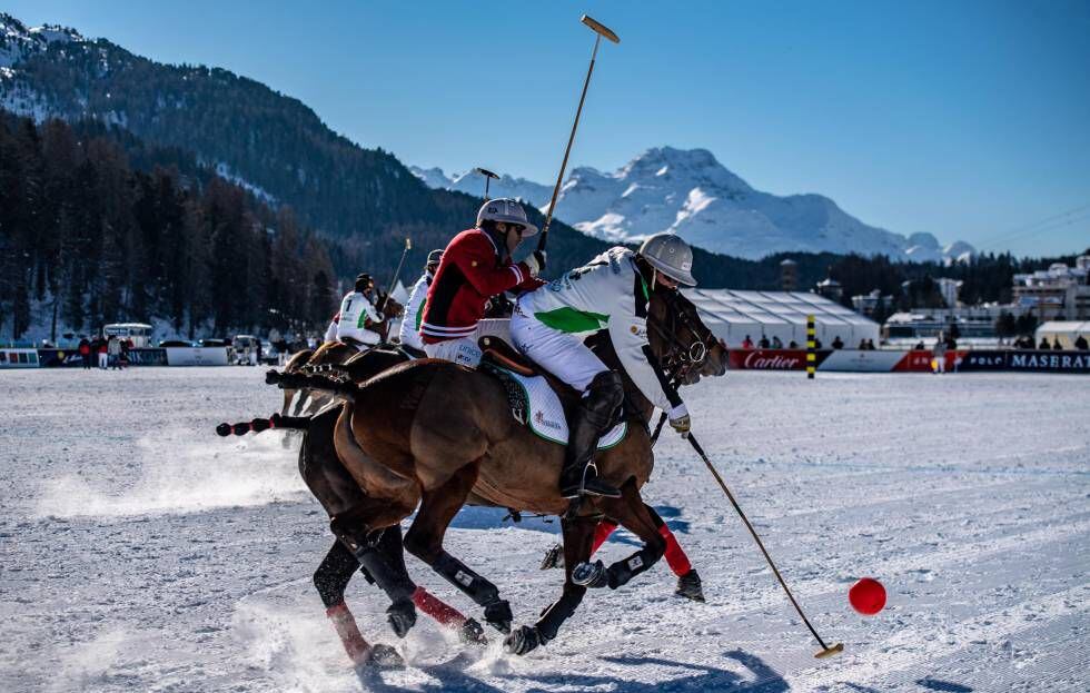 Campeonato del mundo de polo en St. Moritz.