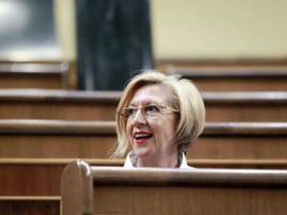 La diputada de UPyD, Rosa Díez. EFE/Archivo