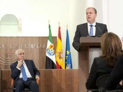 El presidente de Extremadura en el D&iacute;a de la Constituci&oacute;n.