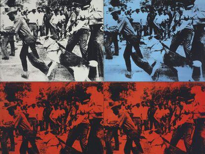 &#039;Race Riot&#039; de 1964 de Andy Warhol