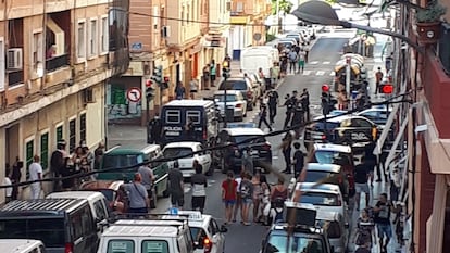La riña tumultuaria del miércoles en el barrio valenciano de Orriols se saldó con nueve personas detenidas y otras tres heridas.