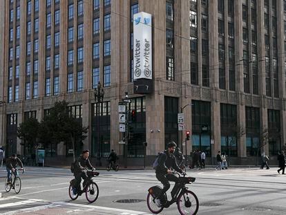 Sede de Twitter en San Francisco (EE UU), el pasado viernes.