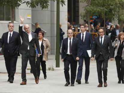 Abierto el juicio oral a Junqueras y otros 17 líderes independentistas