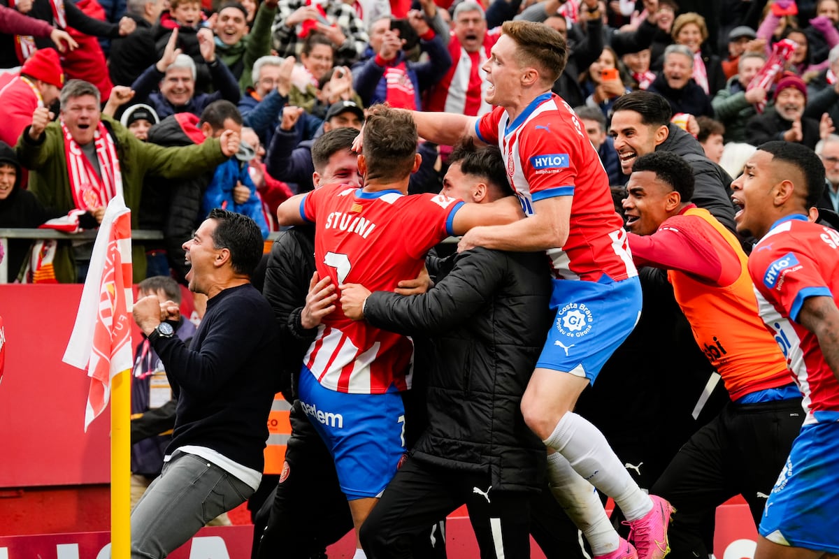 Stuani aúpa al Girona ante un serio Valencia | Fútbol | Deportes