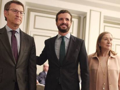 El drama del PP: Casado
pierde si Feijoó gana