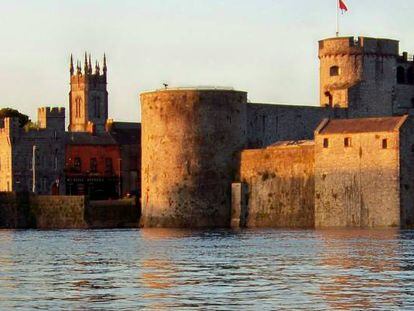 Castillo del rey Juan en Limerick.
