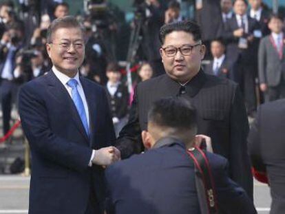 Kim Jong-un y Moon Jae-in se reúnen en Corea del Sur en una cumbre histórica