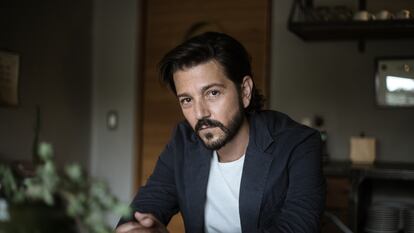 El actor Diego Luna en Ciudad de México, en julio de 2020.