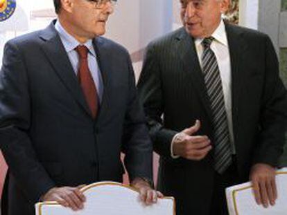 El gobernador del Banco de Espa&ntilde;a, Luis Mar&iacute;a Linde.