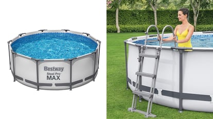 Bestway - Piscina Desmontable con depuradora Steel Pro MAX 305 x 76cm, Piscinas  Grandes