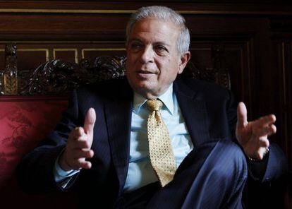El alcalde de Miami, Tomas Regalado, en Madrid.