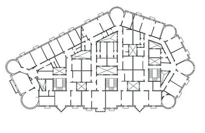 Façana de la Casa de les Punxes, a la Diagonal de Barcelona.