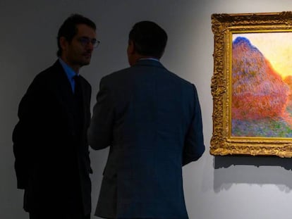 'Meules' de Claude Monet en una imagen de archivo. En vídeo, el vicepresidente de Sotheby's analiza la obra.