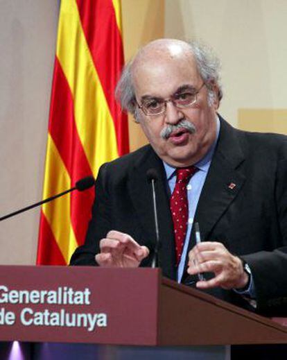 Andreu Mas-Colell, consejero de Economía.