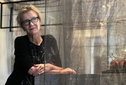 La escritora estadounidense Elizabeth Strout, en Madrid.