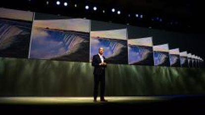 El presidente de Samsung Electronics America, Tim Baxter.