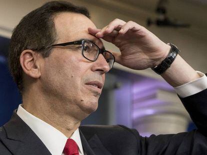 Steve Mnuchin, secretario del Tesoro de EE UU