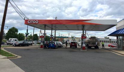 La gasolinera de Citgo en el noreste de Washington, el pasado viernes
