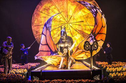 El sueño y la realidad se combinan en el espectáculo Luzia, de Cirque du Soleil.