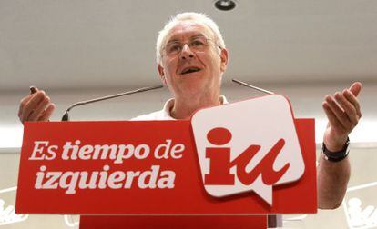 Cayo Lara, coordinador federal de Izquierda Unida.