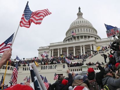 El ataque al Capitolio, el 6 de enero de 2021, en Washington.