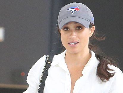 La actriz Meghan Markle, el pasado junio en el aeropuerto de Toronto.