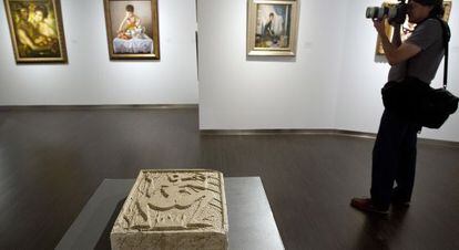 Un aspecto de la muestra que puede verse en Málaga.