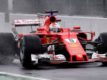 Vettel, en Monza.