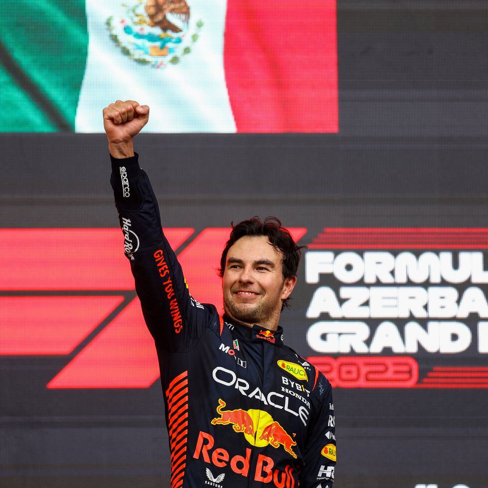 Checo Pérez triunfa en el GP de Azerbaiyán: primera vez que gana