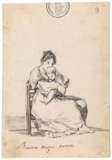 'Buena muger, parece' (1808 - 1814).