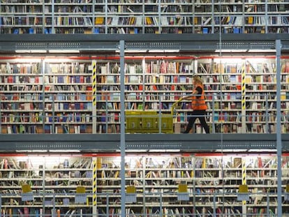 El almac&eacute;n de Amazon en Alemania