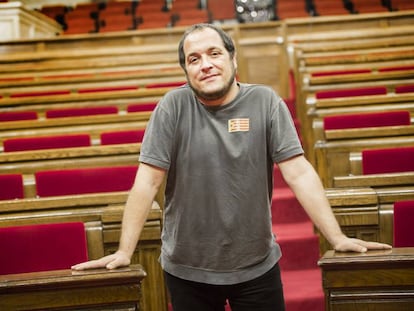 David Fernàndez, al Parlament, el 2014.