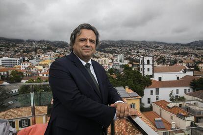 Bruno Pereira, director regional de Asuntos Europeos y Cooperación Exterior, en Funchal (Madeira).