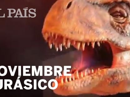 Dinosaurios sueltos por Madrid: llega la exposición ‘Jurassic World’