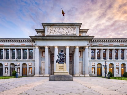 Fachada del Museo Nacional del Prado.