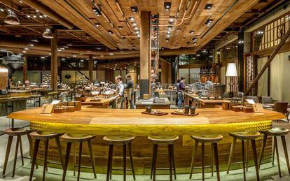 El Starbucks Reserve Roastery, abierto en recientemente en Capitol Hill, Seattle, está dedicado exclusivamente al café 'gourmet'.