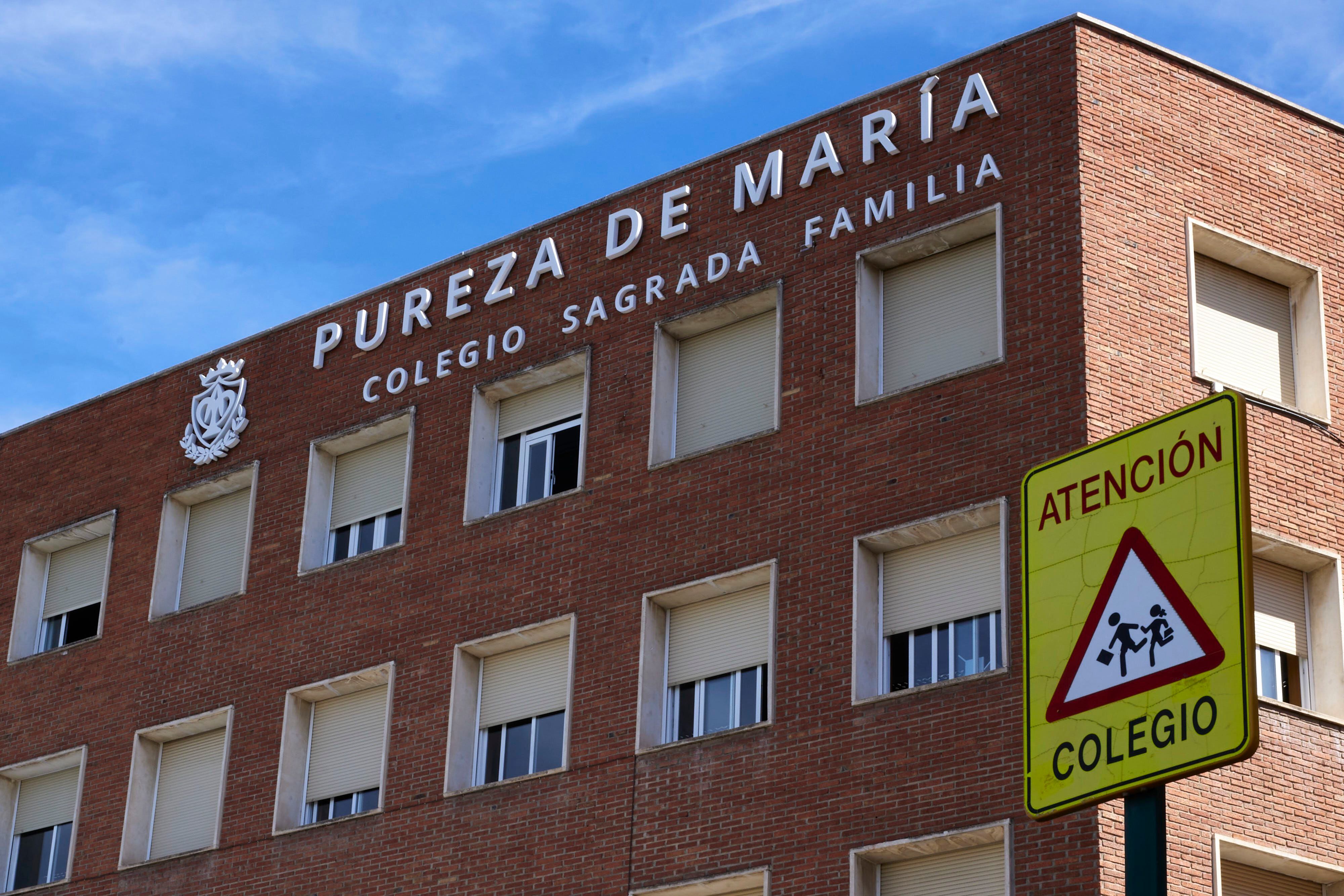 El colegio religioso concertado Sagrada Familia-Pureza de María, ubicado en Granada.