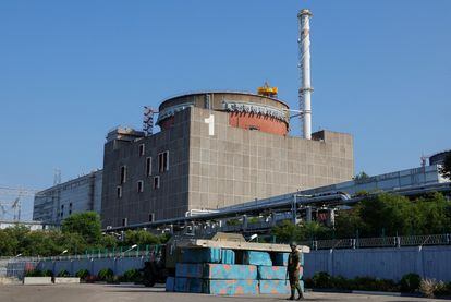 La central nuclear de Zaporiyia, el 15 de junio.