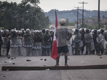 Conflicto minero en Huepetuhe