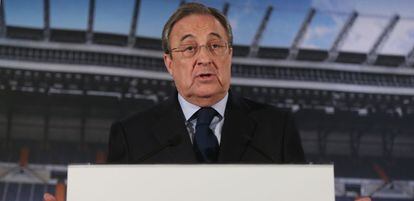 Florentinio Pérez, presidente del Real Madrid.