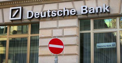 Oficina de Deutsche Bank en Hamburgo (Alemania)