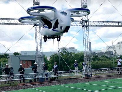 NEC presenta en sociedad su prototipo de coche volador (vídeo)