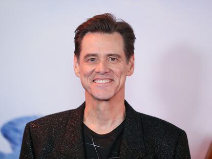 Jim Carrey, en enero de 2020 en Londres, en el estreno de 'Sonic. La película.'