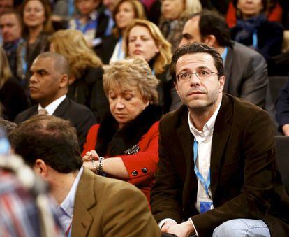 El exconsejero de Sanidad, Javier Fernández-Lasquetty, en el cónclave del PP en Valladolid.