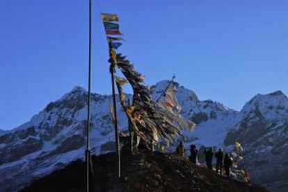 Dzongri La, en la región india de Kangchenjunga, en el Himalaya.
