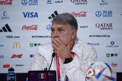 El seleccionador de México, Gerardo 'Tata' Martino.